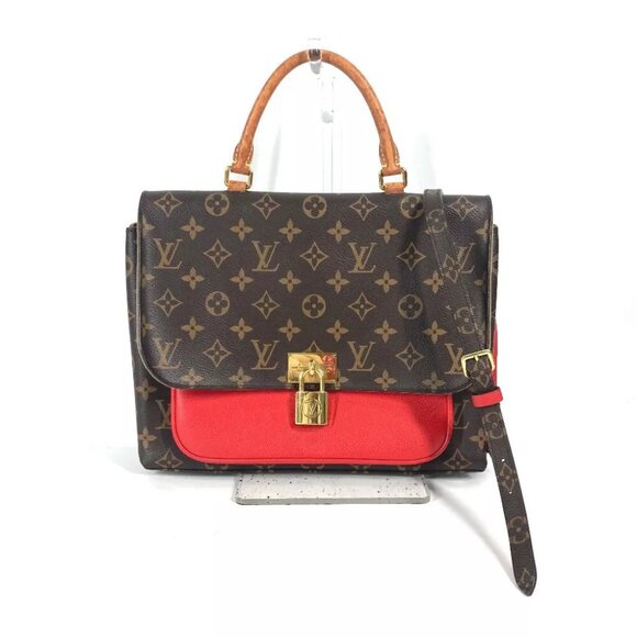LOUIS VUITTON M44286 Monogram Marignan 2WAY Bag Shoulder Bag Crossbody Hand Bag